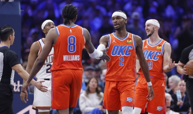 官方实力榜：雷霆居首湖人升至第四 勇士排名NO.16