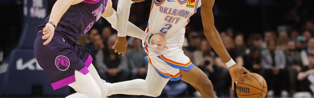 爱德华兹26+12亚历山大35+5+7 森林狼险胜雷霆