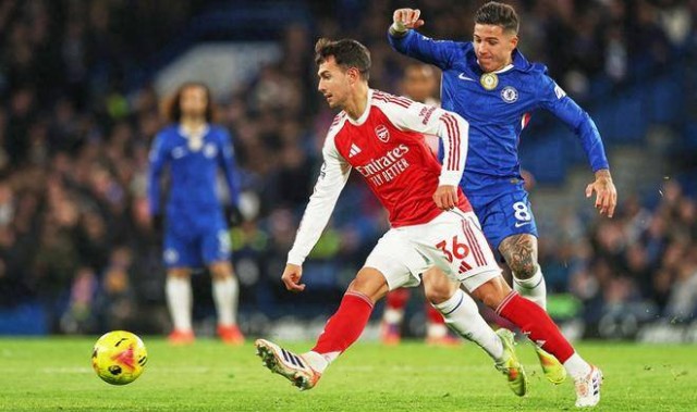 切尔西1比1战平阿森纳，伦敦德比成了全武行