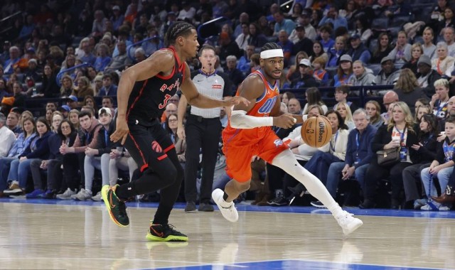 亚历山大24+6奎克利23+11 雷霆不敌猛龙